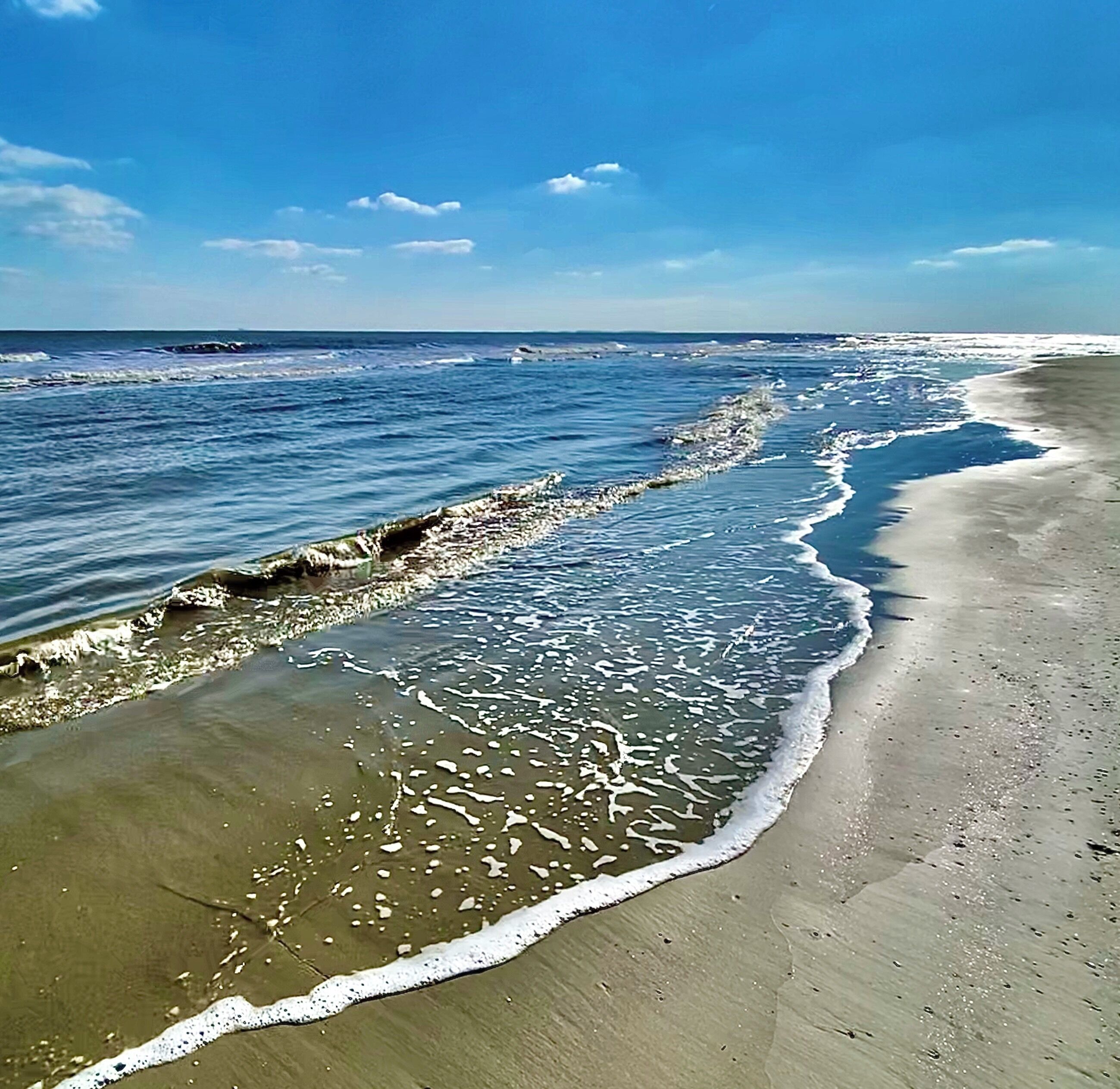 I hit the beach despite the cold and wind. Where there’s a will there’s a wave! 😎