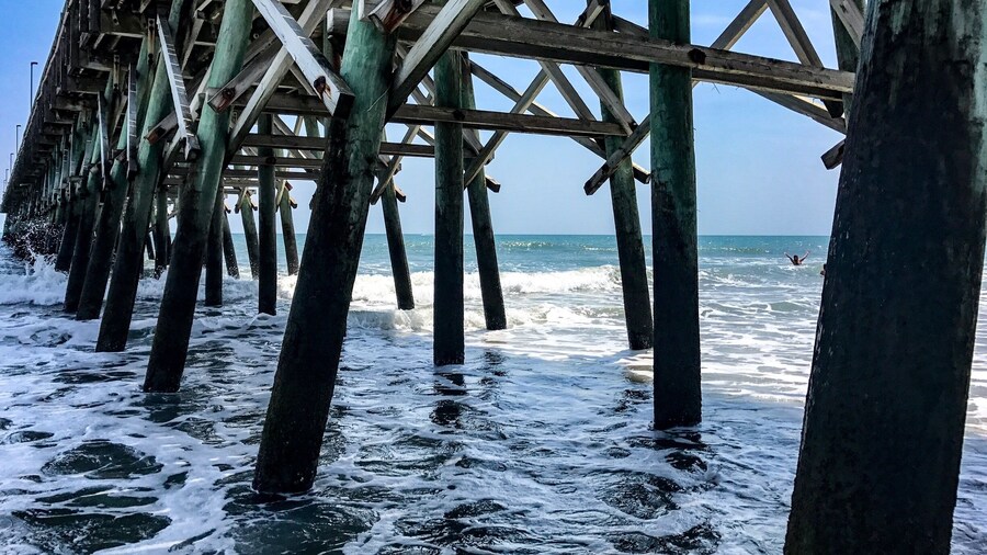 Myrtle State Park Beach