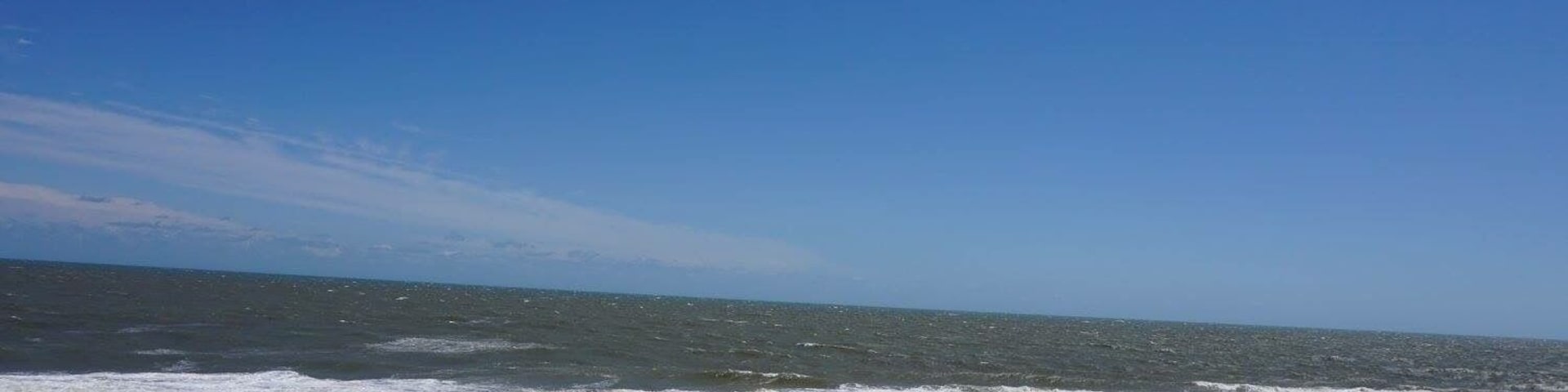 We stayed at Landmark Resort which allows easy access to the beach.