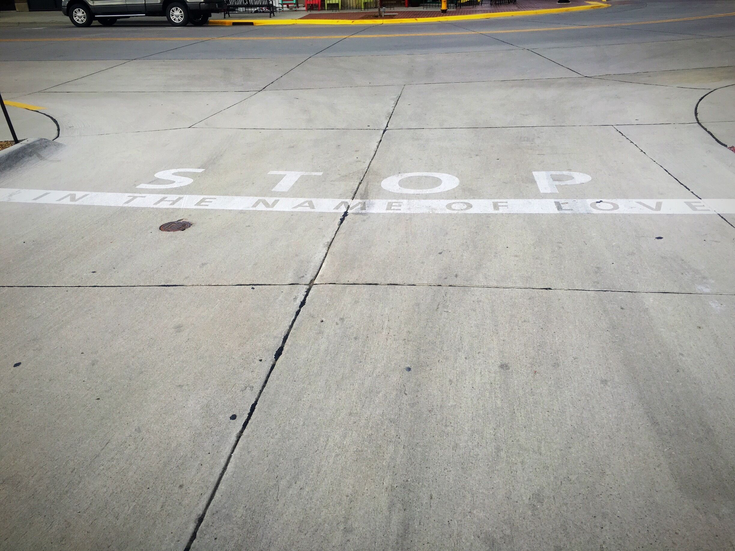 Saw this outside the Hard Rock