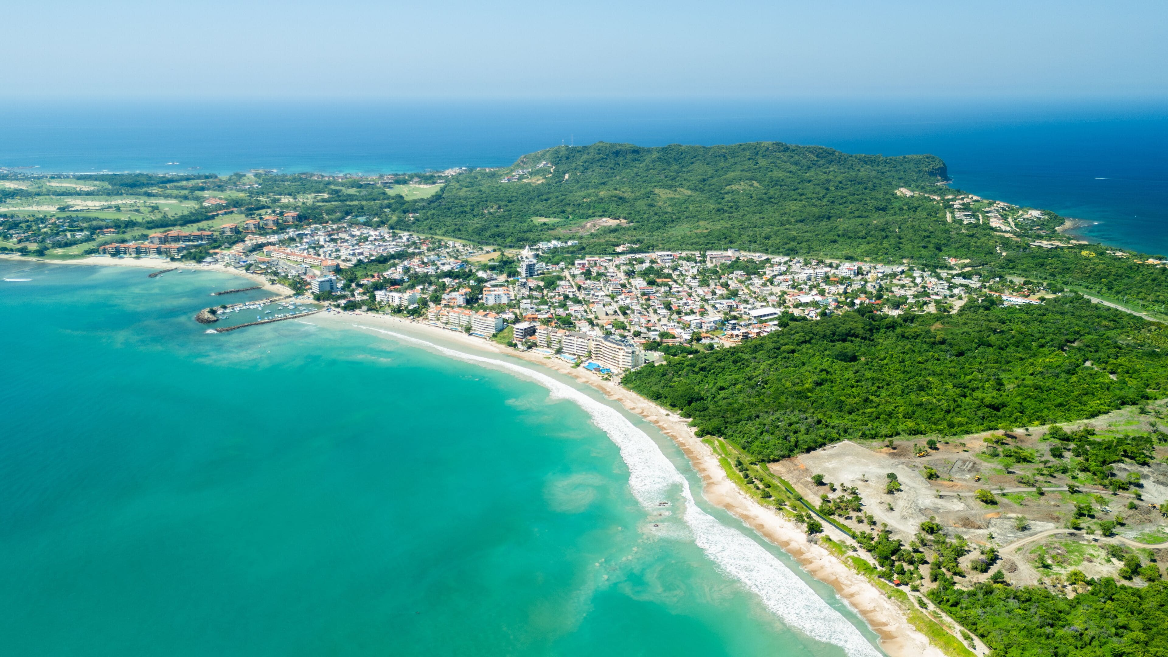 Drone Shot in Punta Mita, Nayarit. Mexico