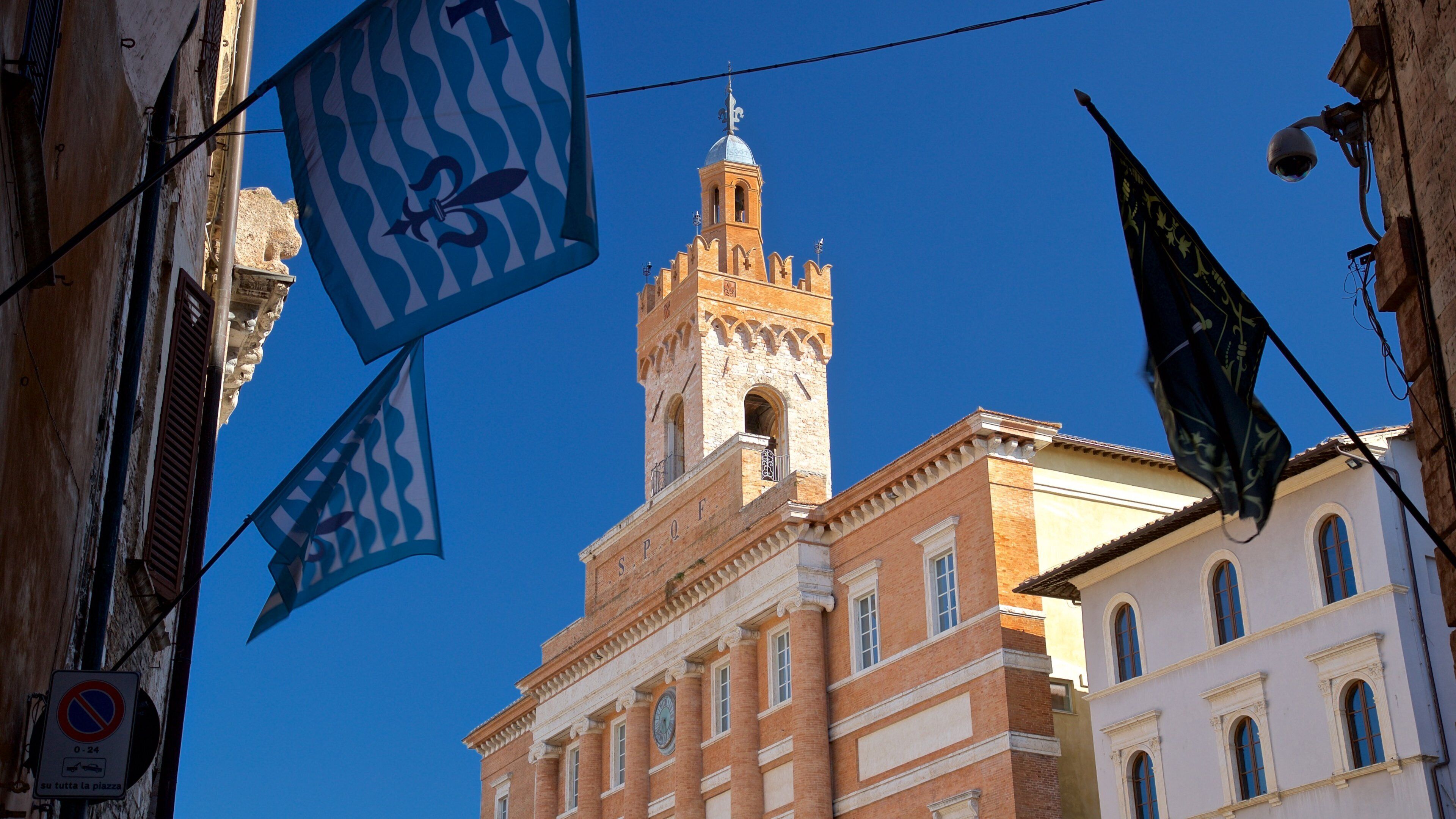 Foligno showing heritage elements