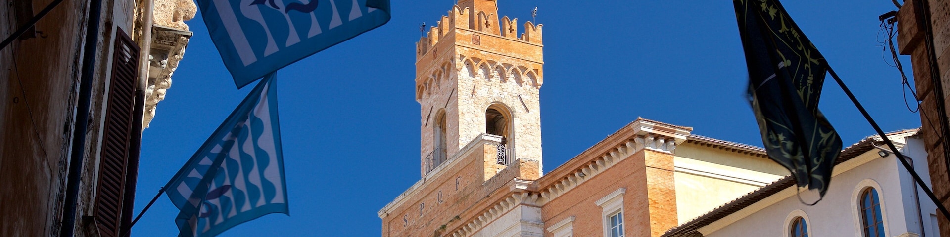 Foligno showing heritage elements