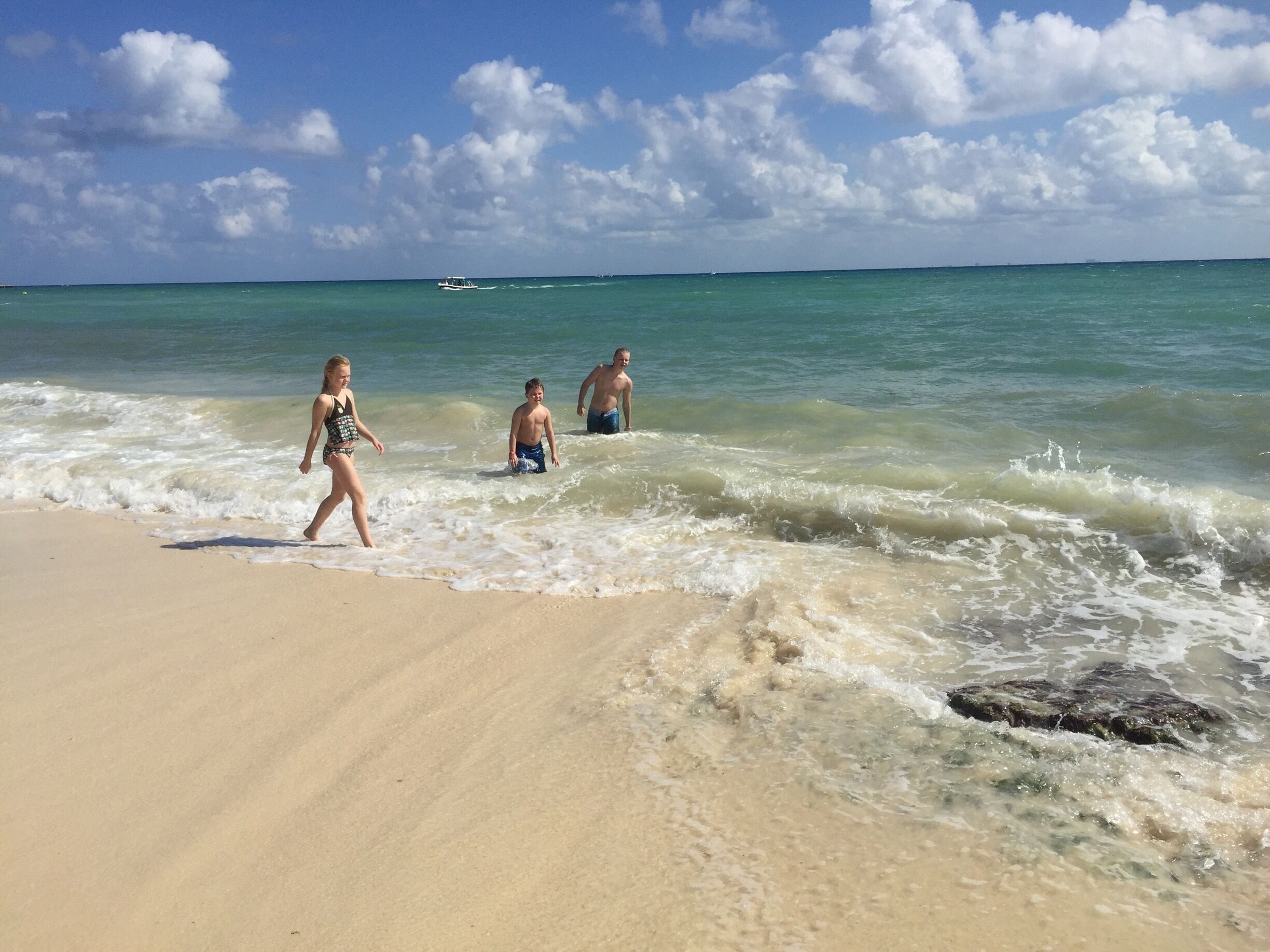 Beautiful beach stroll!