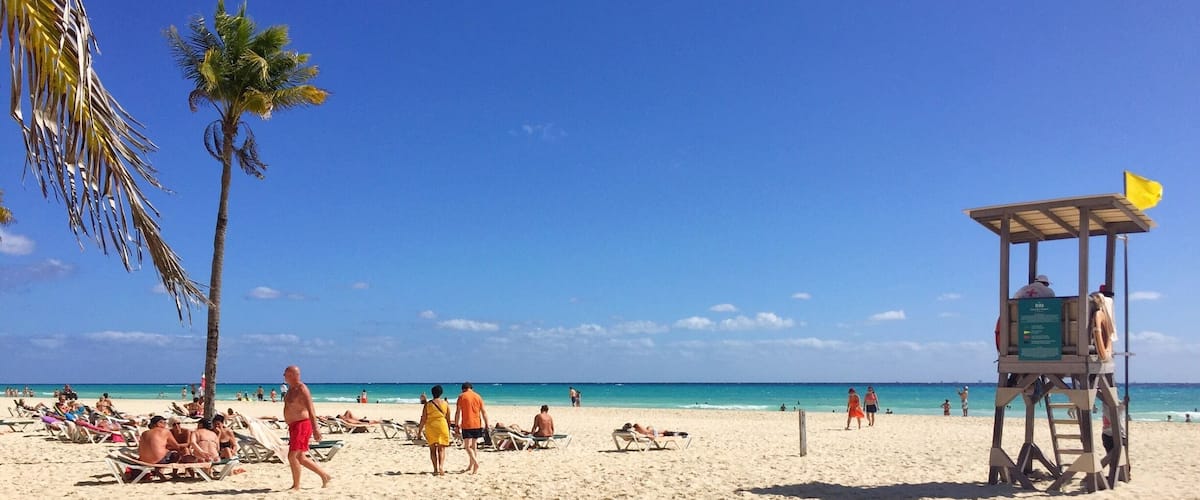 One of the must beautiful beaches in the world!!! Stunning! 
#mexico #caribe #beach #sun #palms #waterlust