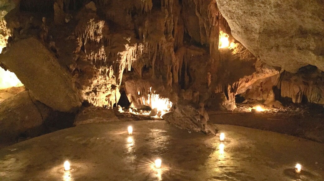 Beautiful room in the Alux Restaurant.