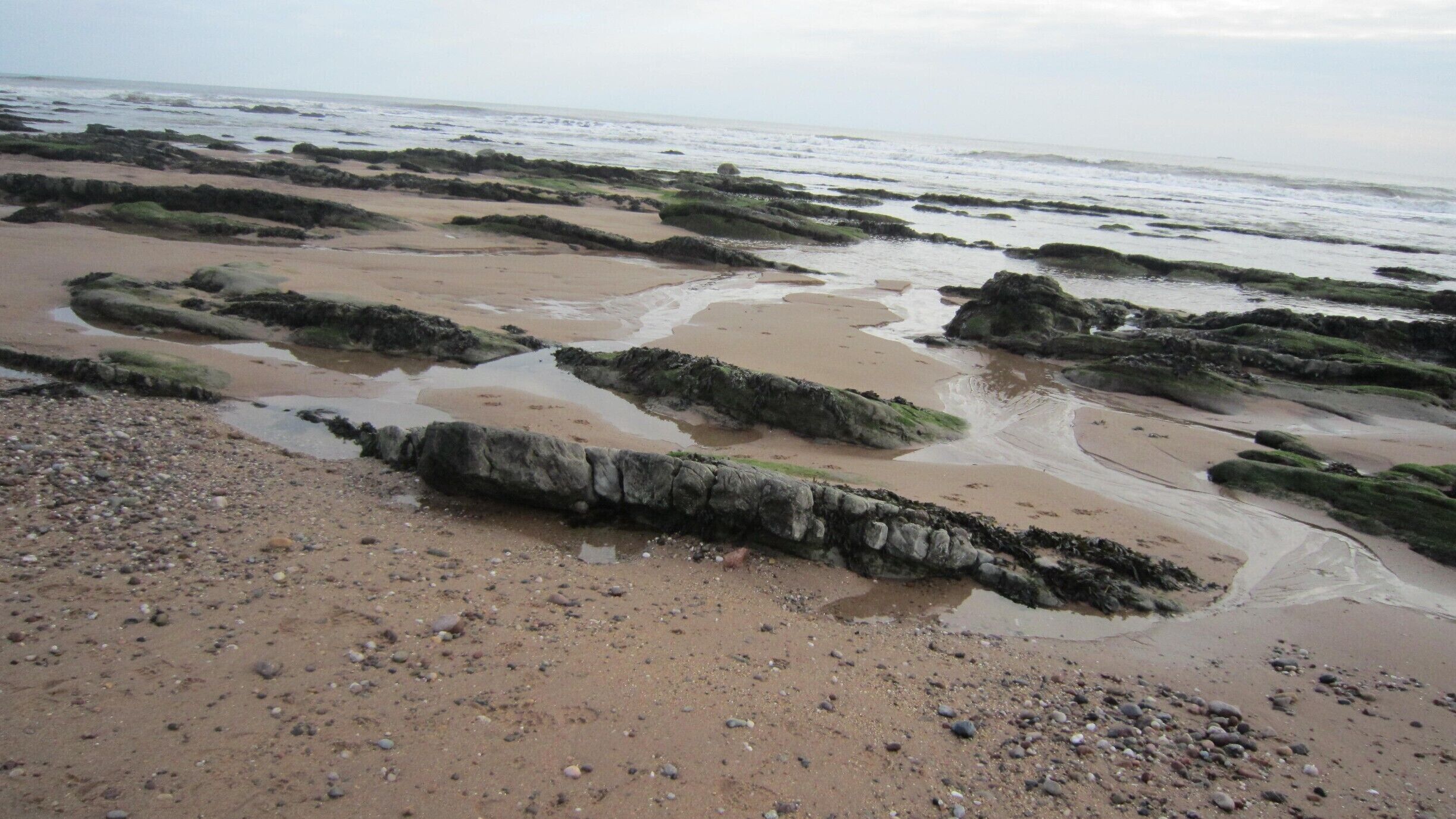 the beach near Easthaven, a peaceful and stunning location