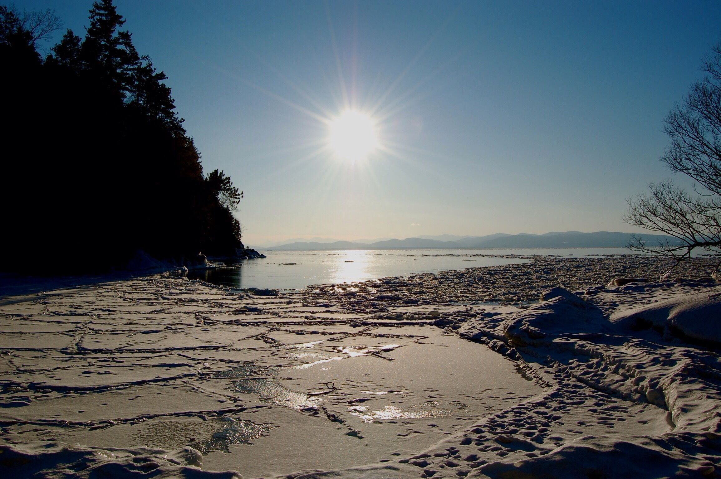Everyone needs to see Lake Champlain in the winter