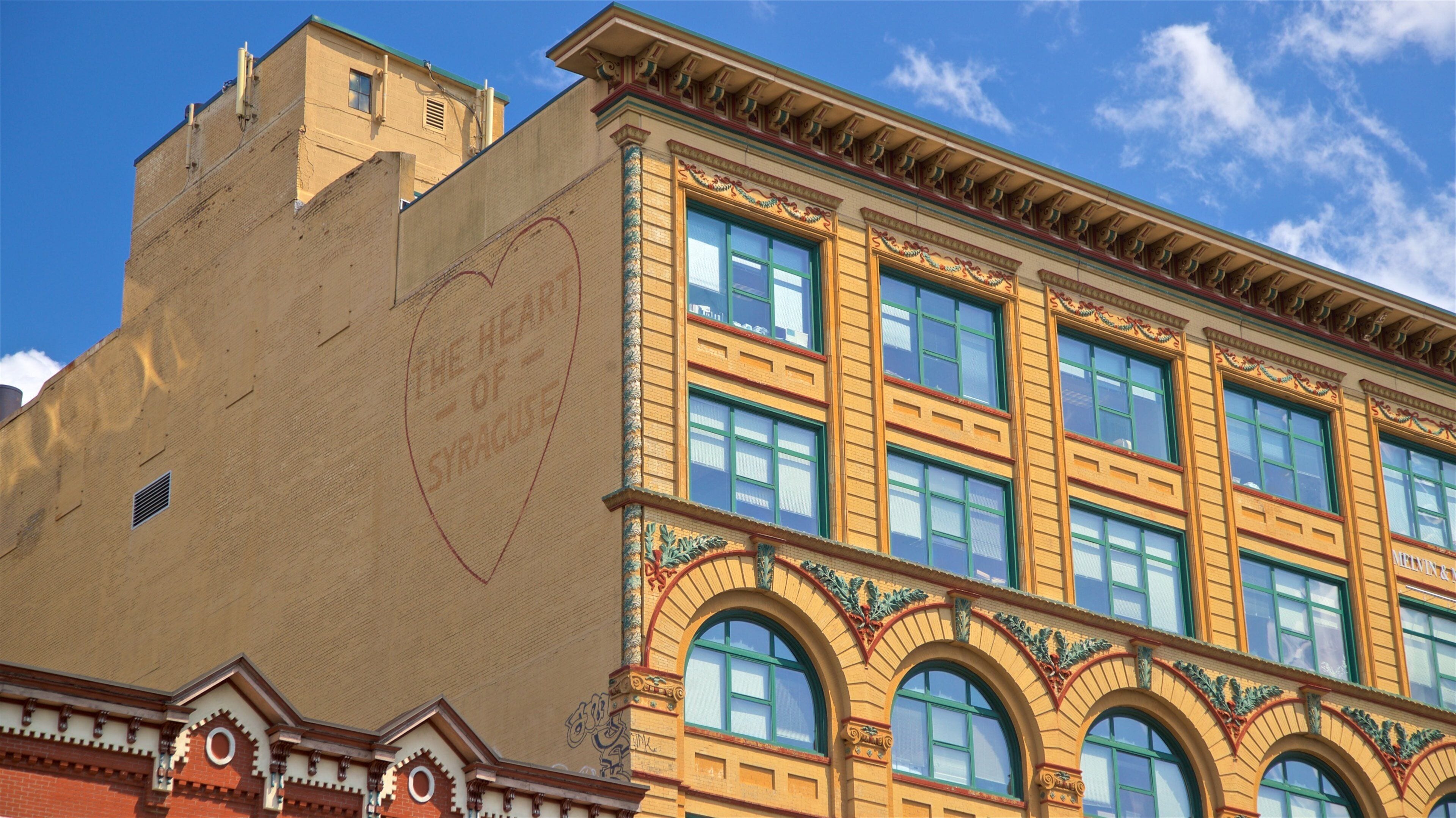 Syracuse which includes heritage elements