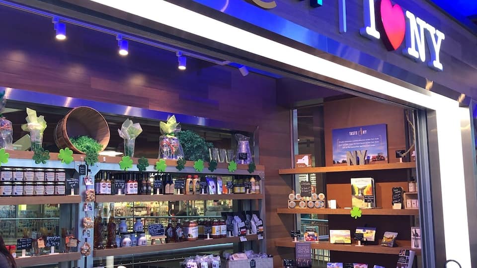 Bar none the coolest welcome center in any state in any city I have ever visited. You could smell the Finger Lakes coffee there was a big I Love NY icon to take pictures and brochures and interactive screens to plan your Upstate New York visit. Also it’s uniquely located in America’s (6th largest mall is what I was told, but definitely the biggest mall I have ever seen). You could also purchase all sorts of regional small farm to table food. Very cool!