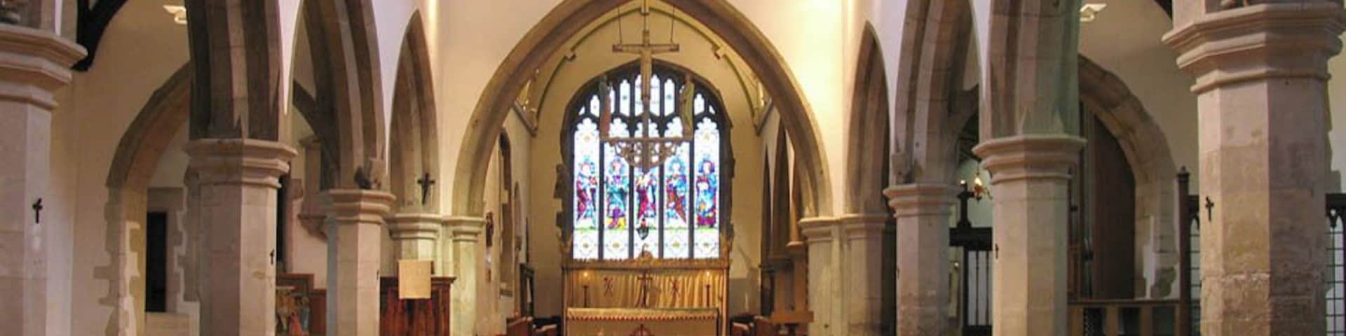 St John the Baptist, Church Lane, Pinner - East end