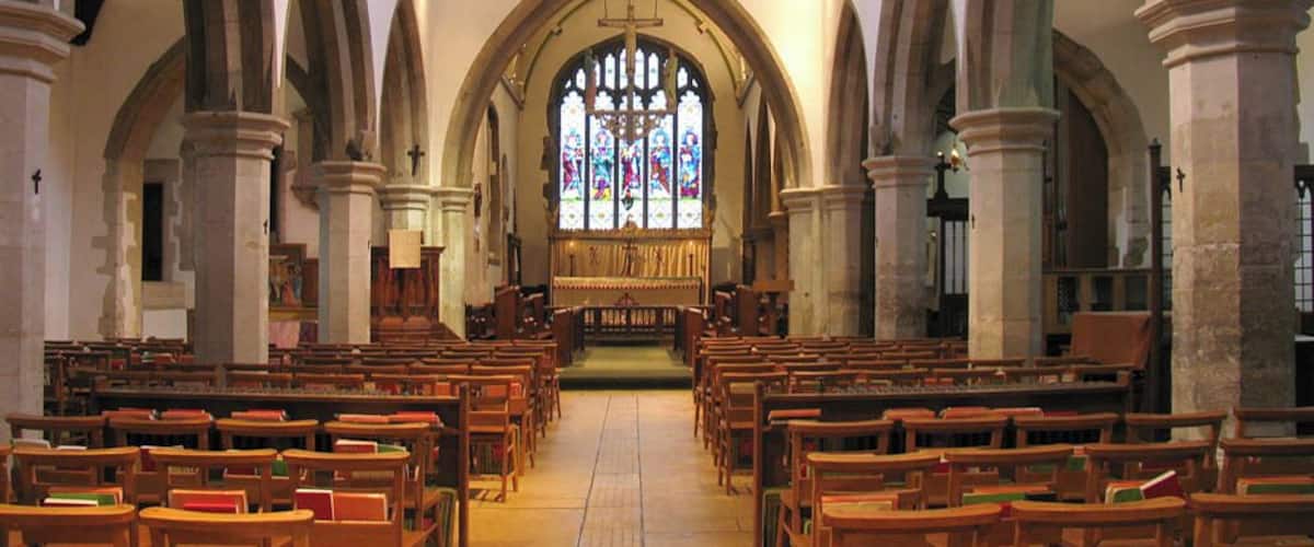 St John the Baptist, Church Lane, Pinner - East end