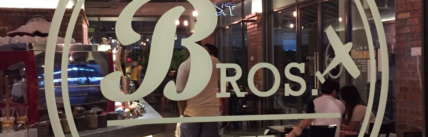 Seremban2 just got an upgrade #broscafe Good coffee and you can ask for a flat white (off menu)