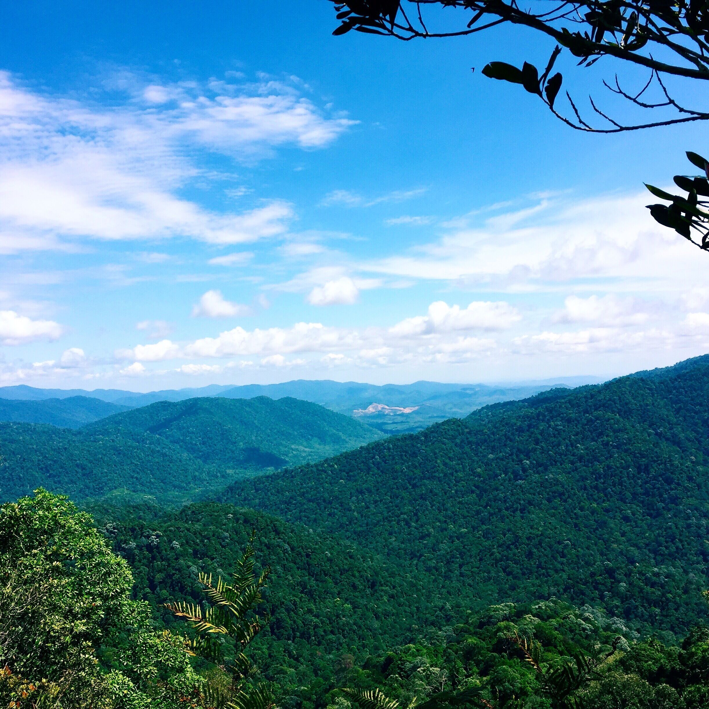 The reward after a 3-hour hike up. A breathtaking view of green and blue. Fresh air and chirping birds. 
Allocate at least 5-6 hours for total hike. 