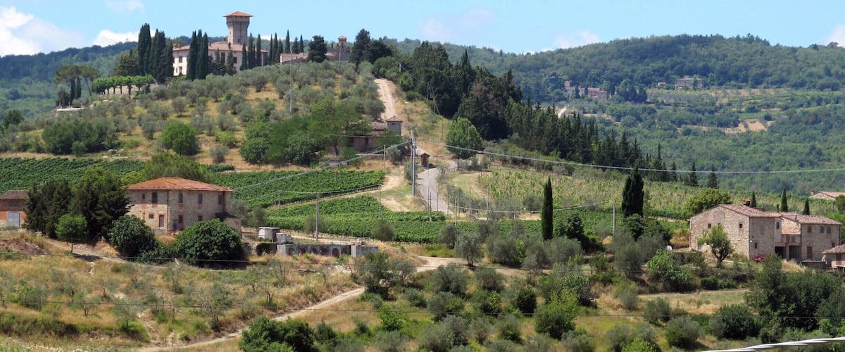 Stunning view of the Toscana, in our #roadtrip through Italy. Beautifully Italy!