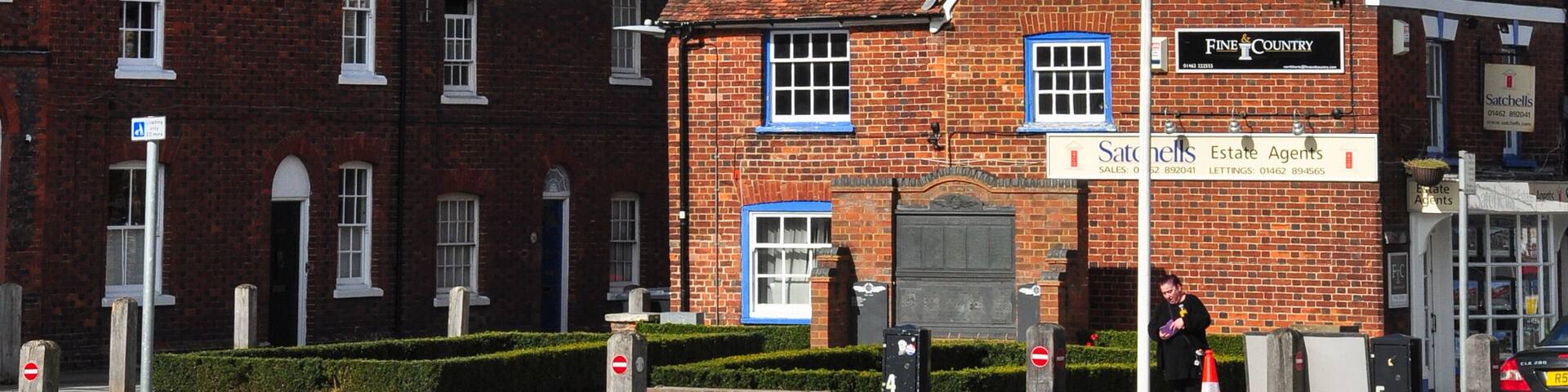 Baldock Town Centre and Church