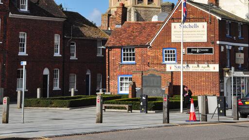 Baldock Town Centre and Church