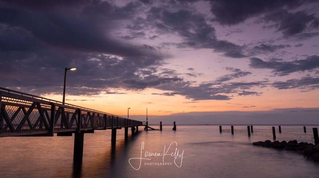 Popular point to fish and see wild dolphins