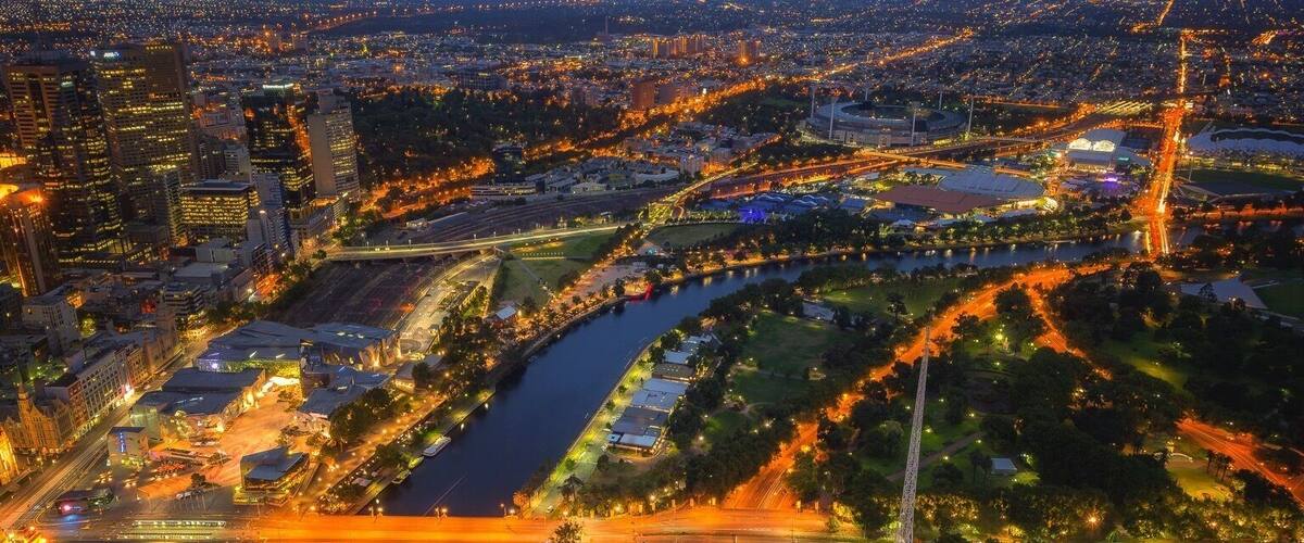 Melbourne from Eureka skydeck
