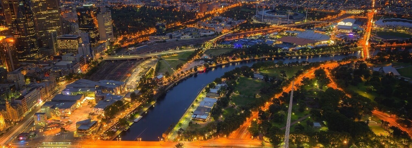 Melbourne from Eureka skydeck