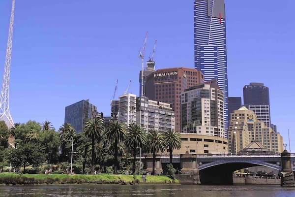 The tallest building you can see in Melbourne ‘Eureka Skydeck’ is 297.3-meter located at Southbank