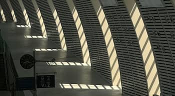 The train station at Avignon really is gorgeous from an architectural stand point. Well worth arriving a few minutes early for your train to wonder and explore. #sunlight #patterns #lifeatexpedia