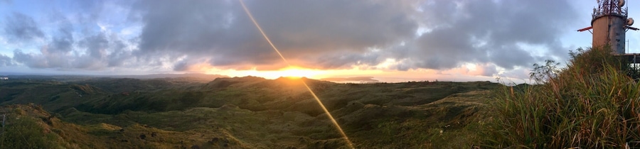 Highest point I found on the beautiful island of Guam 🇬🇺 #Aboveitall