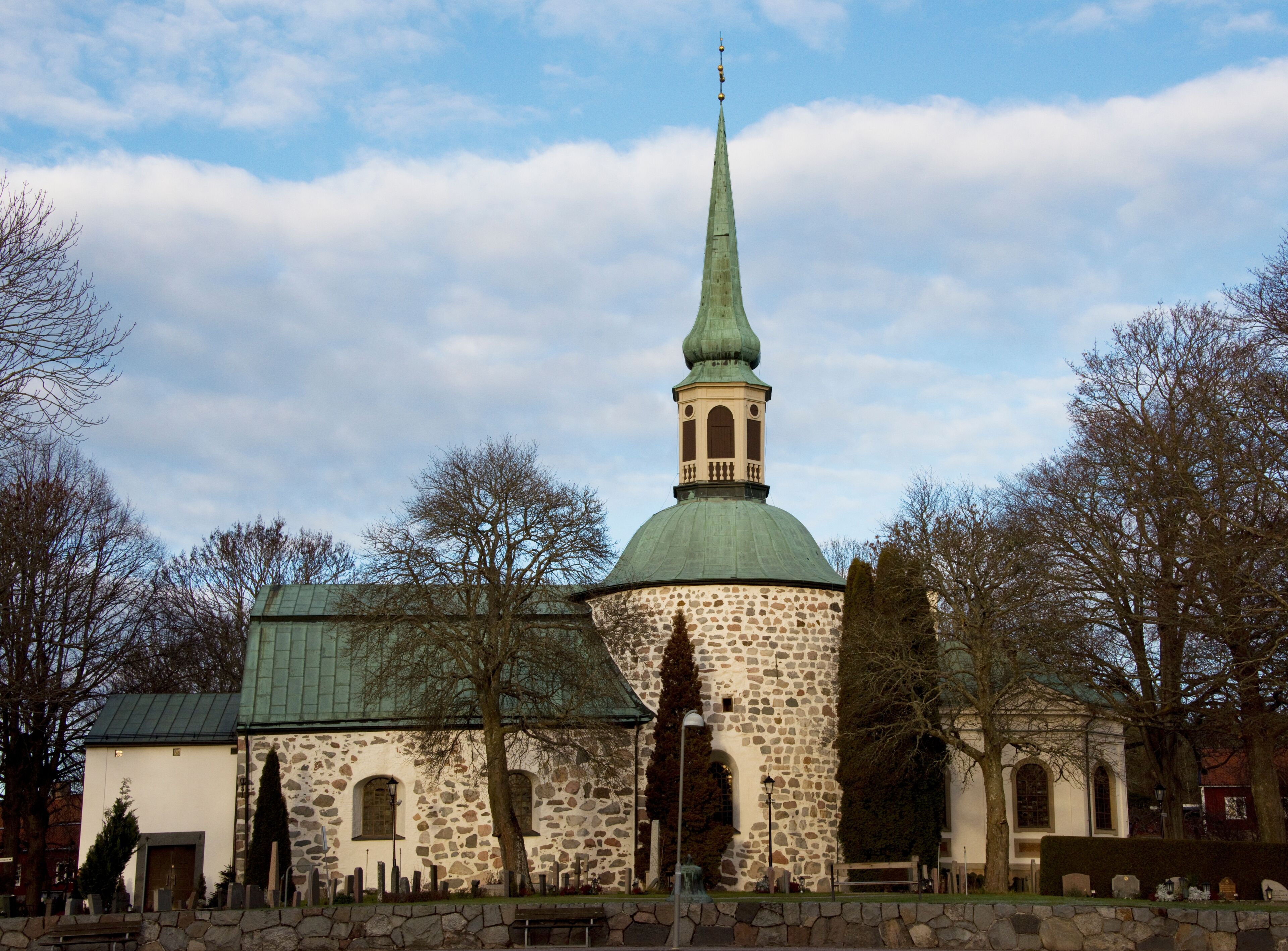 Old Stone Church from 1100s Bromma , Sweden