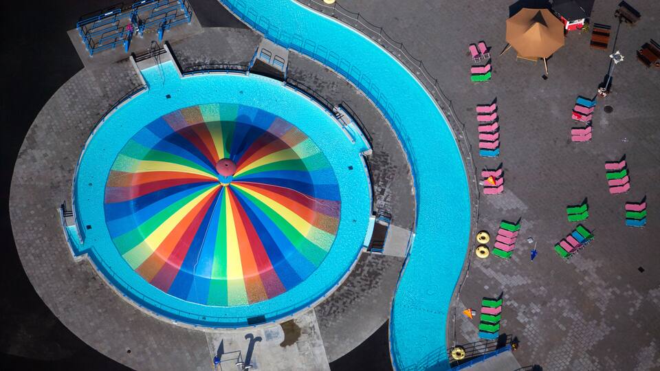 Amusement park, Sunne, Varmland, Sweden.