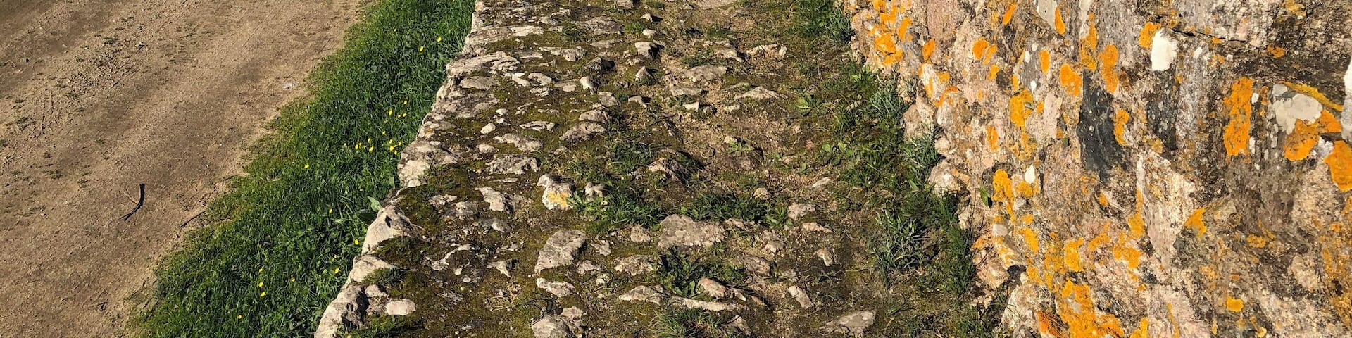 The Castle must be protected at all costs. This beautiful wall went all around the hilltop.