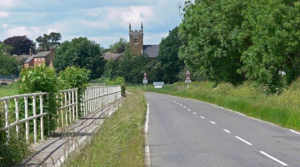 Rearsby Road towards Thrussington