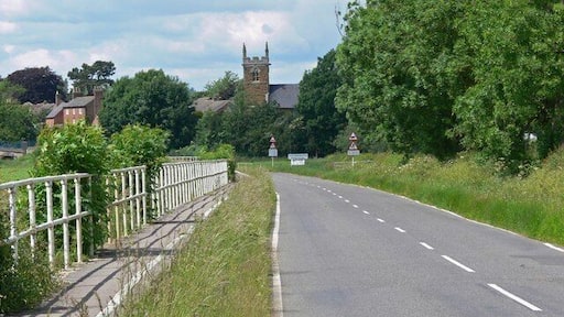 Rearsby Road towards Thrussington