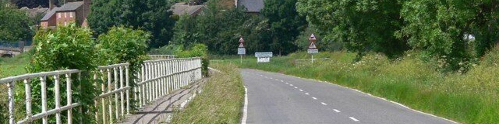 Rearsby Road towards Thrussington
