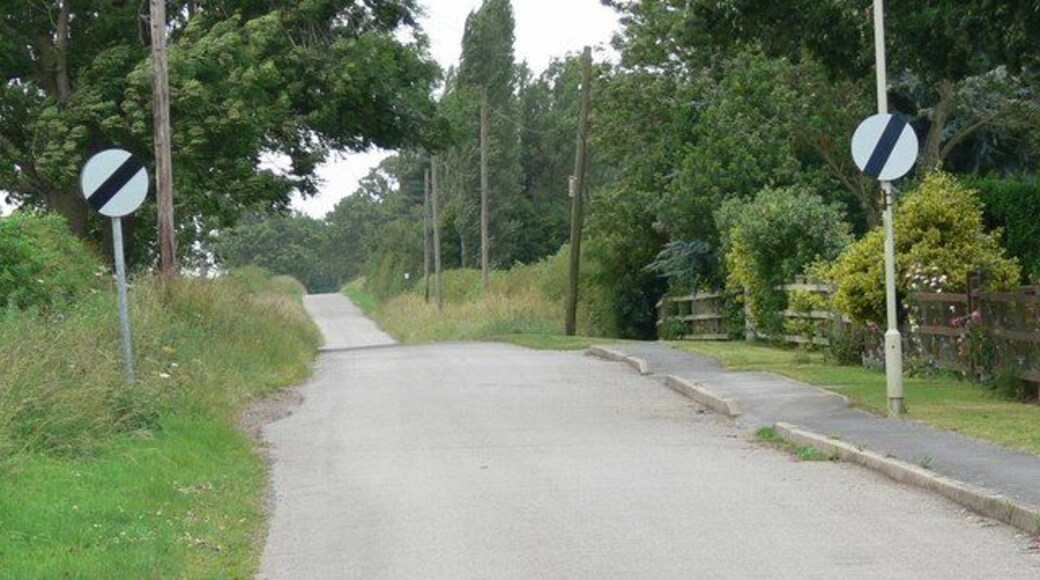 North along Old Gate Road