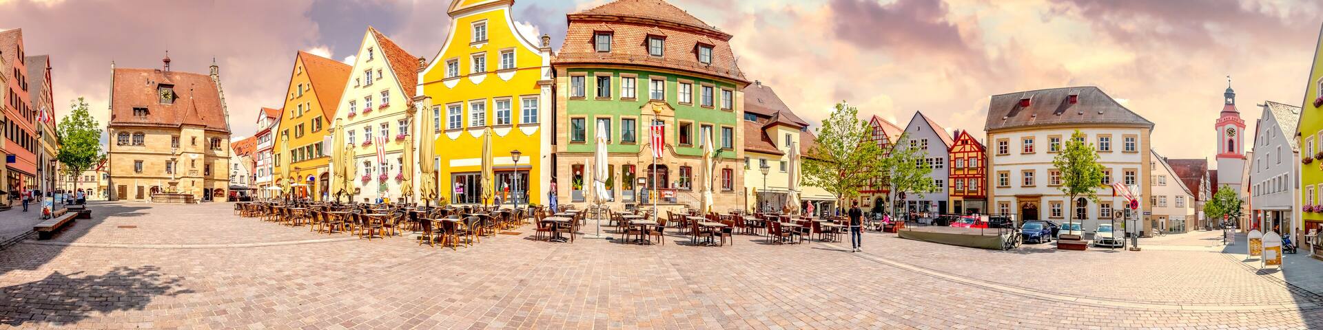 Altstadt, Weißenburg in Bayern, Deutschland