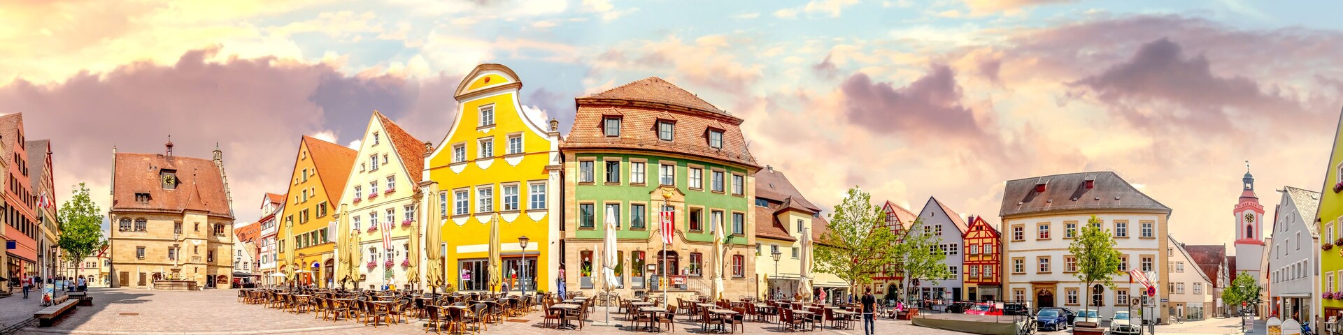 Altstadt, Weißenburg in Bayern, Deutschland