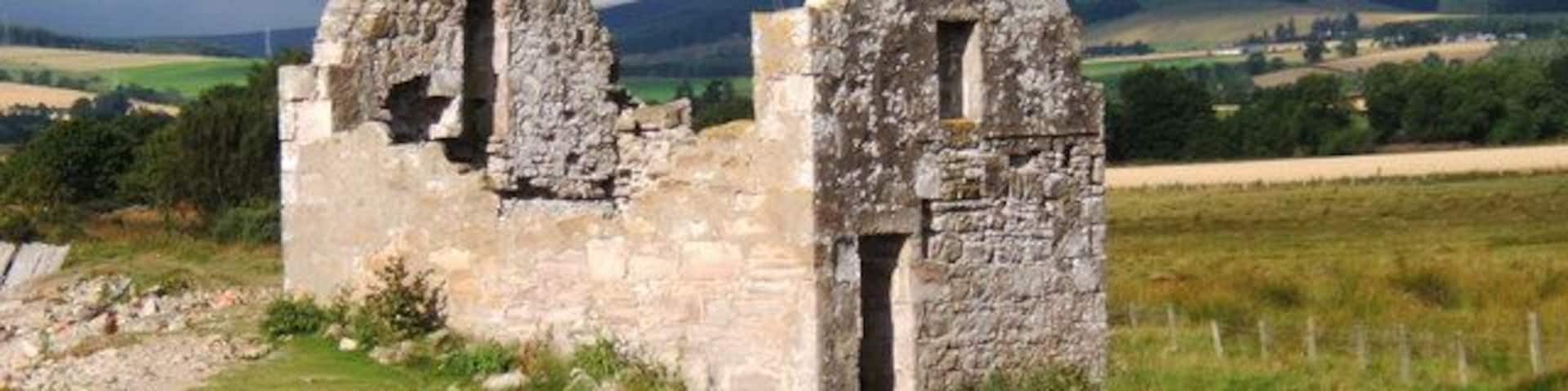 The Old Ice House, Kiltearn Beach, Evanton Years ago the building was used for ice storage in connection with salmon fishing.