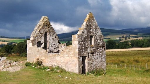 The Old Ice House, Kiltearn Beach, Evanton Years ago the building was used for ice storage in connection with salmon fishing.