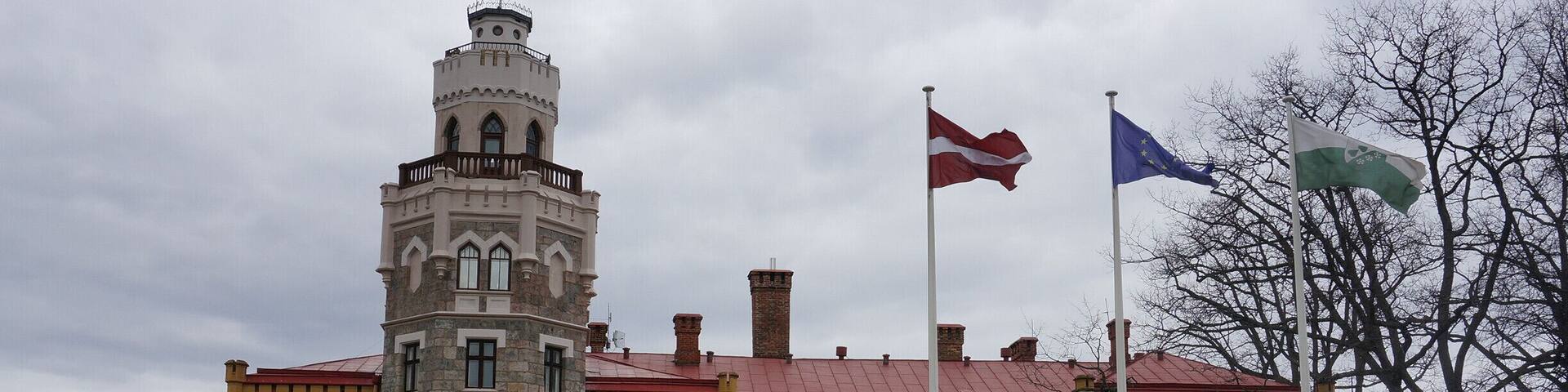 Castle of Sigulda, Latvia.