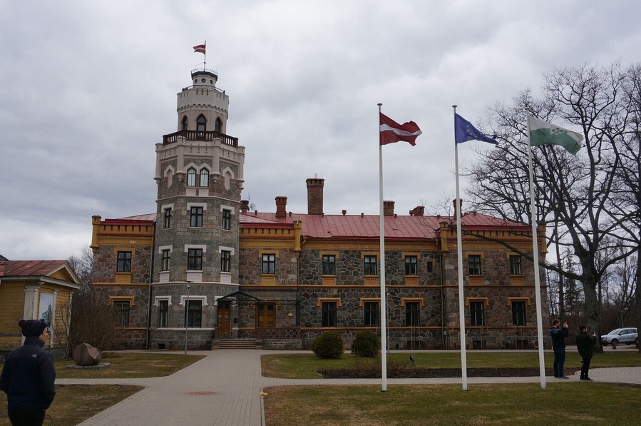 Castle of Sigulda, Latvia.