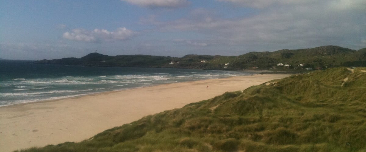 We got long sandy beaches too :) Just a little exotically colder :P