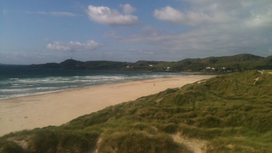 We got long sandy beaches too :) Just a little exotically colder :P