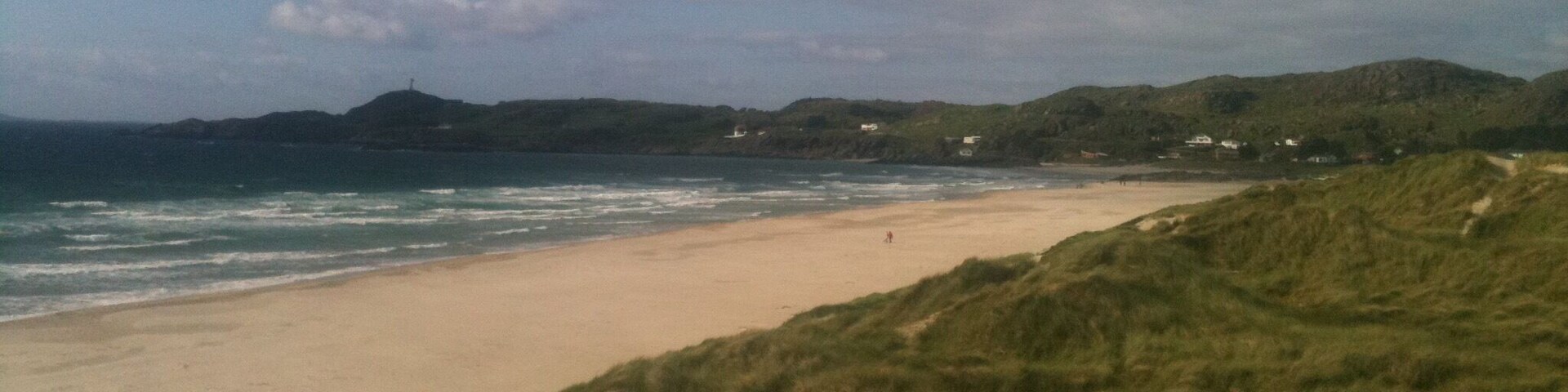 We got long sandy beaches too :) Just a little exotically colder :P