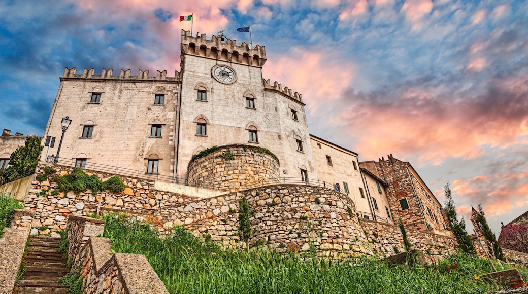 Castle in Rosignano Marittimo, Leghorn, Tuscany, Italy