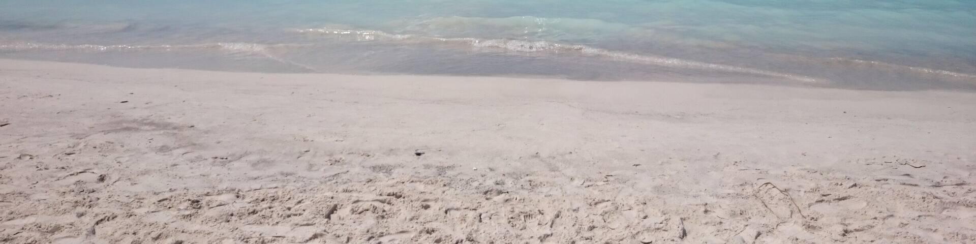 White beaches, looks like as your on the Caribbean but then in Italy, near Livorno.