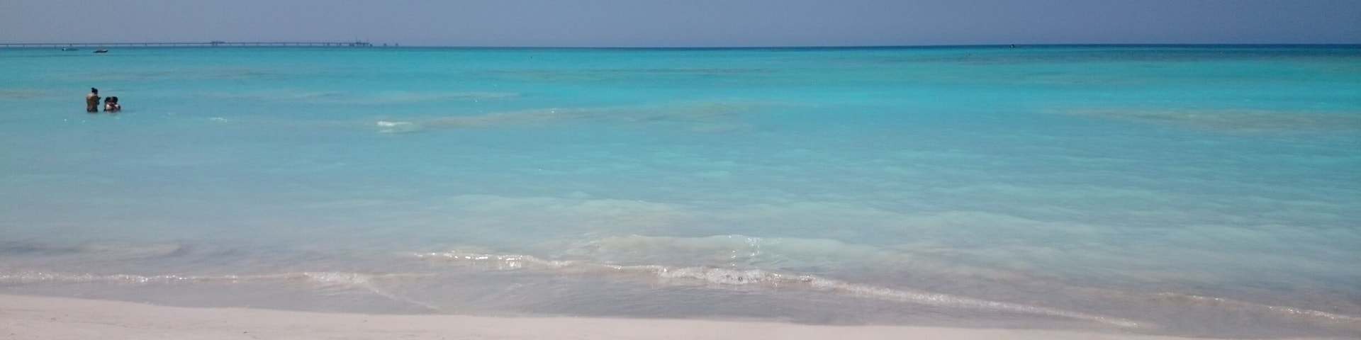 White beaches, looks like as your on the Caribbean but then in Italy, near Livorno.