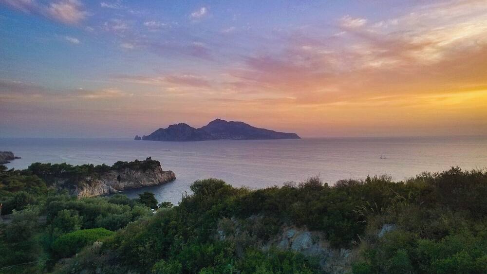 Capri island from Campanella cape. #weekendgetaway