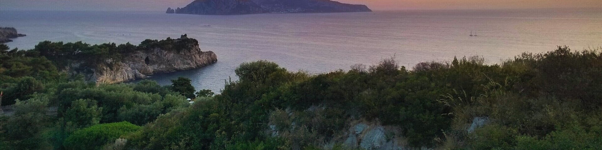 Capri island from Campanella cape. #weekendgetaway