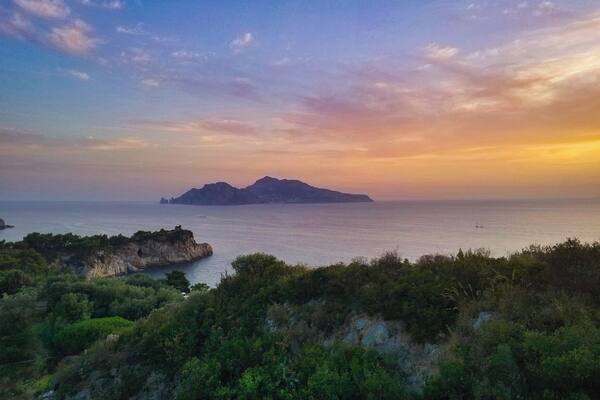 Capri island from Campanella cape. #weekendgetaway