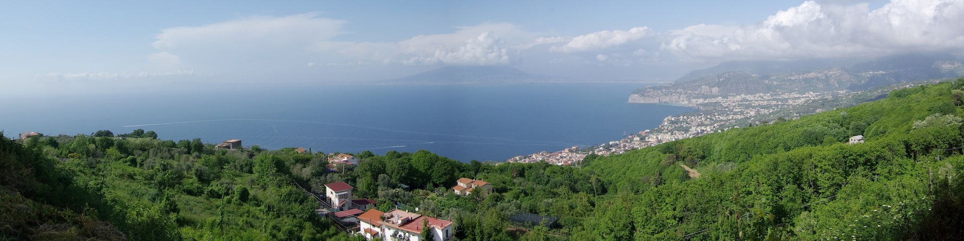 Panorama of Sorrento from Sant'Agata sui Due Golfi